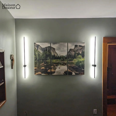 Minimalist wall light | Maison Douceur