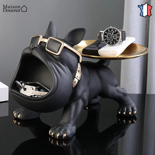 Decorative Bulldog Statue 