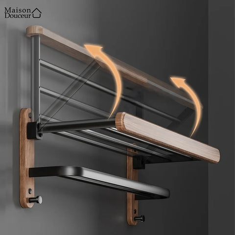 Slavia wooden wall shelf 