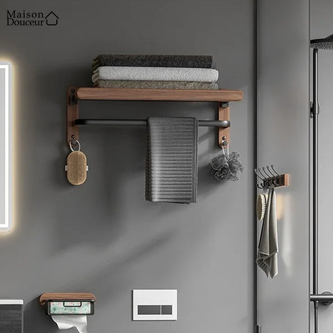 Slavia wooden wall shelf 