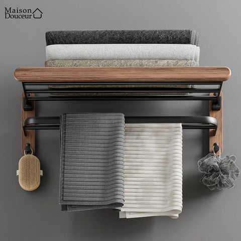 Slavia wooden wall shelf 