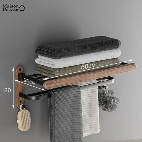 Slavia wooden wall shelf 