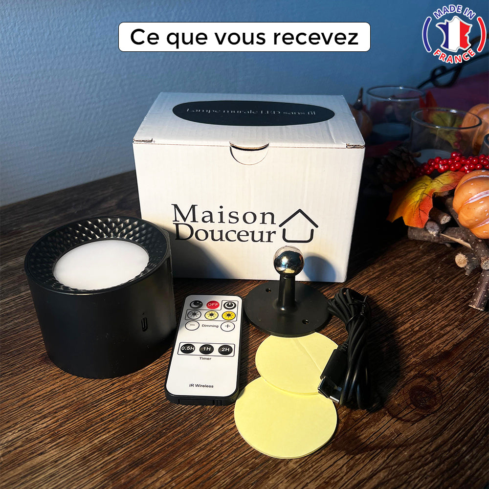 Wireless LED wall lamp 