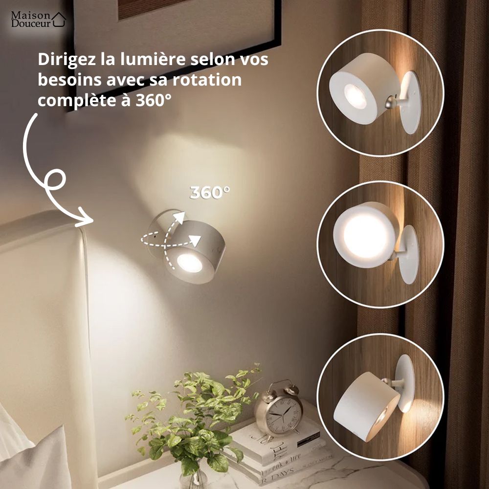 Wireless LED wall lamp 