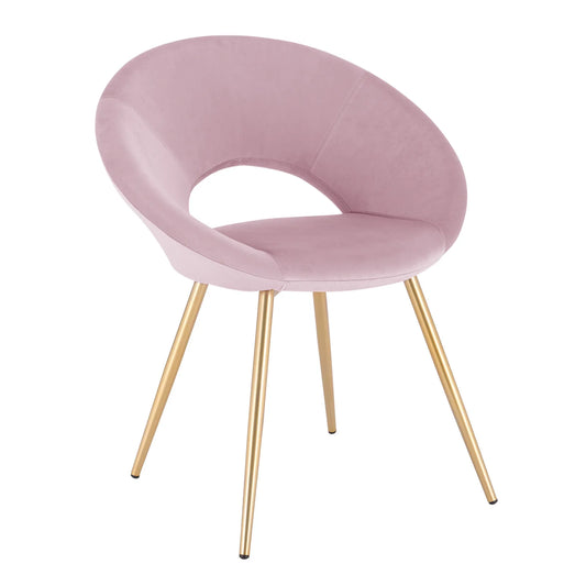 Louisa velvet chair 