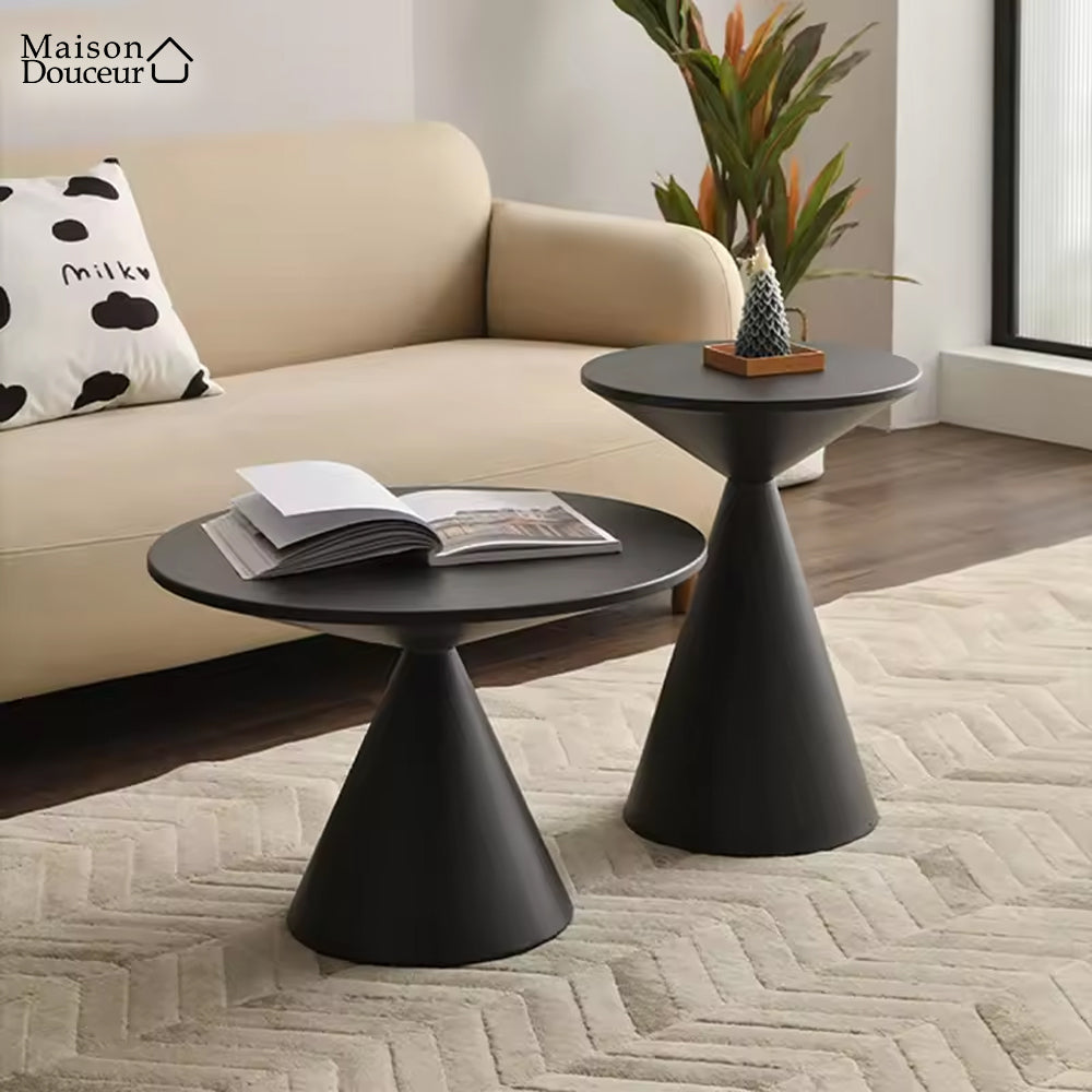 Boreal round side table 