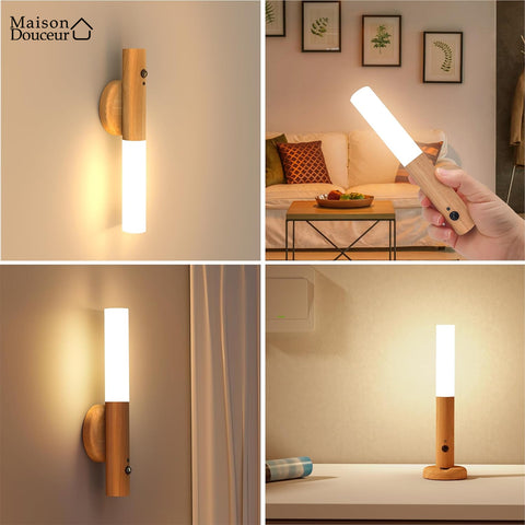 Wooden LED Night Light