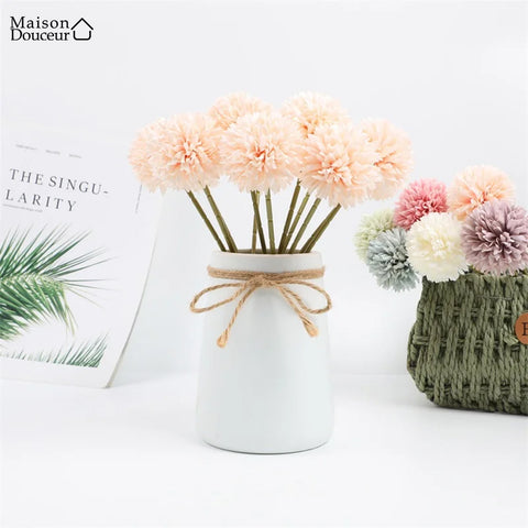 artificial chrysanthemum flowers