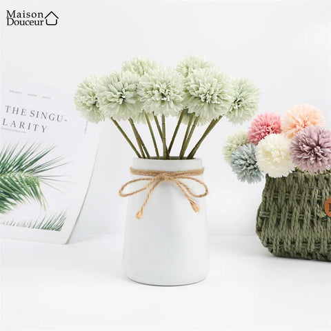 artificial chrysanthemum flowers