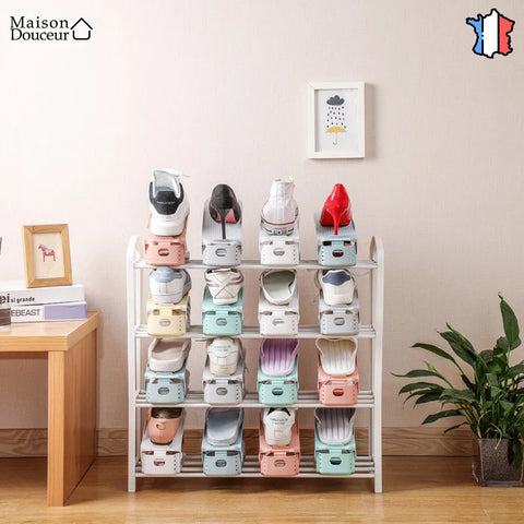 Optimized space | The secret to neatly stored shoes