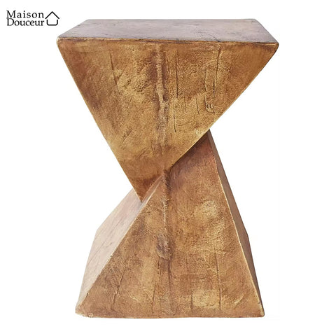 Geometric designer side table 