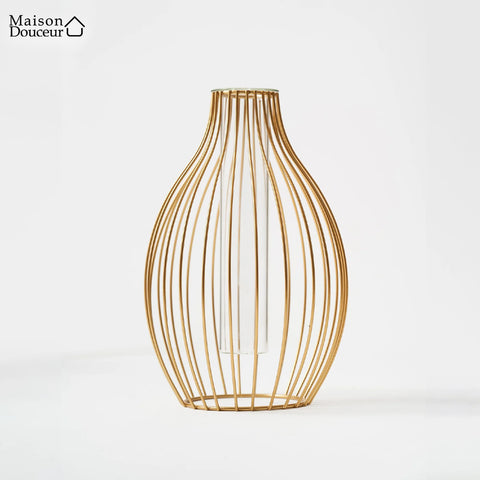 Nordic style iron vase