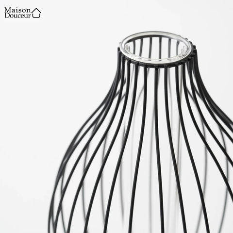 Nordic style iron vase