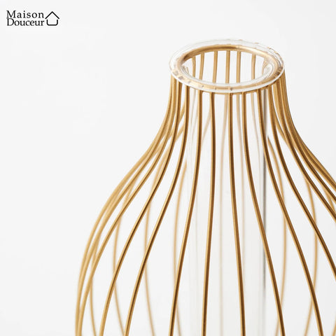 Nordic style iron vase